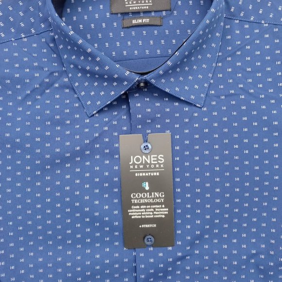 JONES NEW YORK men's Dress shirt. Slim Fit. STRETCH ** Firm price. - Picture 5 of 6
